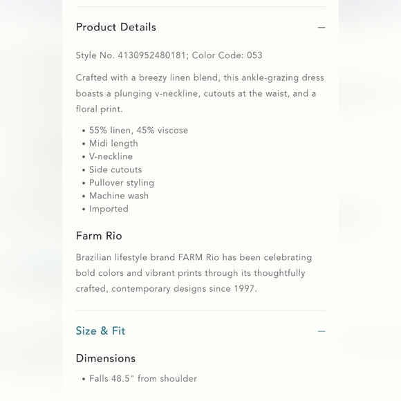 Farm Rio Dress - Picture 12 of 13